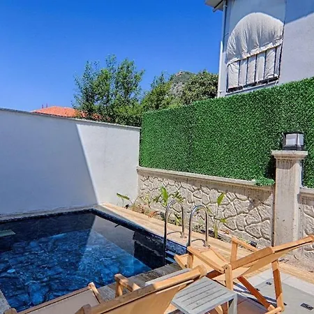 Twin Detached With Private Pool In Inlice, Goecek 别墅 *